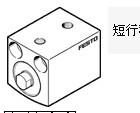 ADVC-16-10-A-P，德國費斯托FESTO短行程氣缸