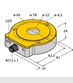 TURCK非接觸式編碼器技術(shù)RI360P0-QR24M0-IOLX2-H1141