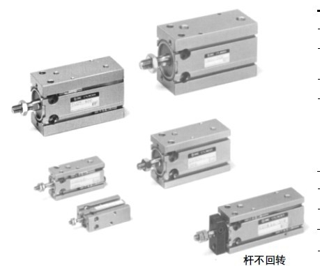 介質(zhì)說明自由安裝型氣缸SMC，MGPM16-20Z