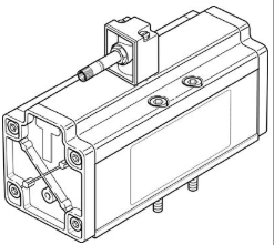 FESTO電磁閥MDH-5/2-3/4-D-4-24DC