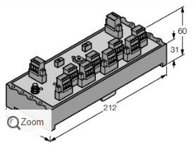 JRBS-40SC-8C/EX接線盒，德國turck品牌